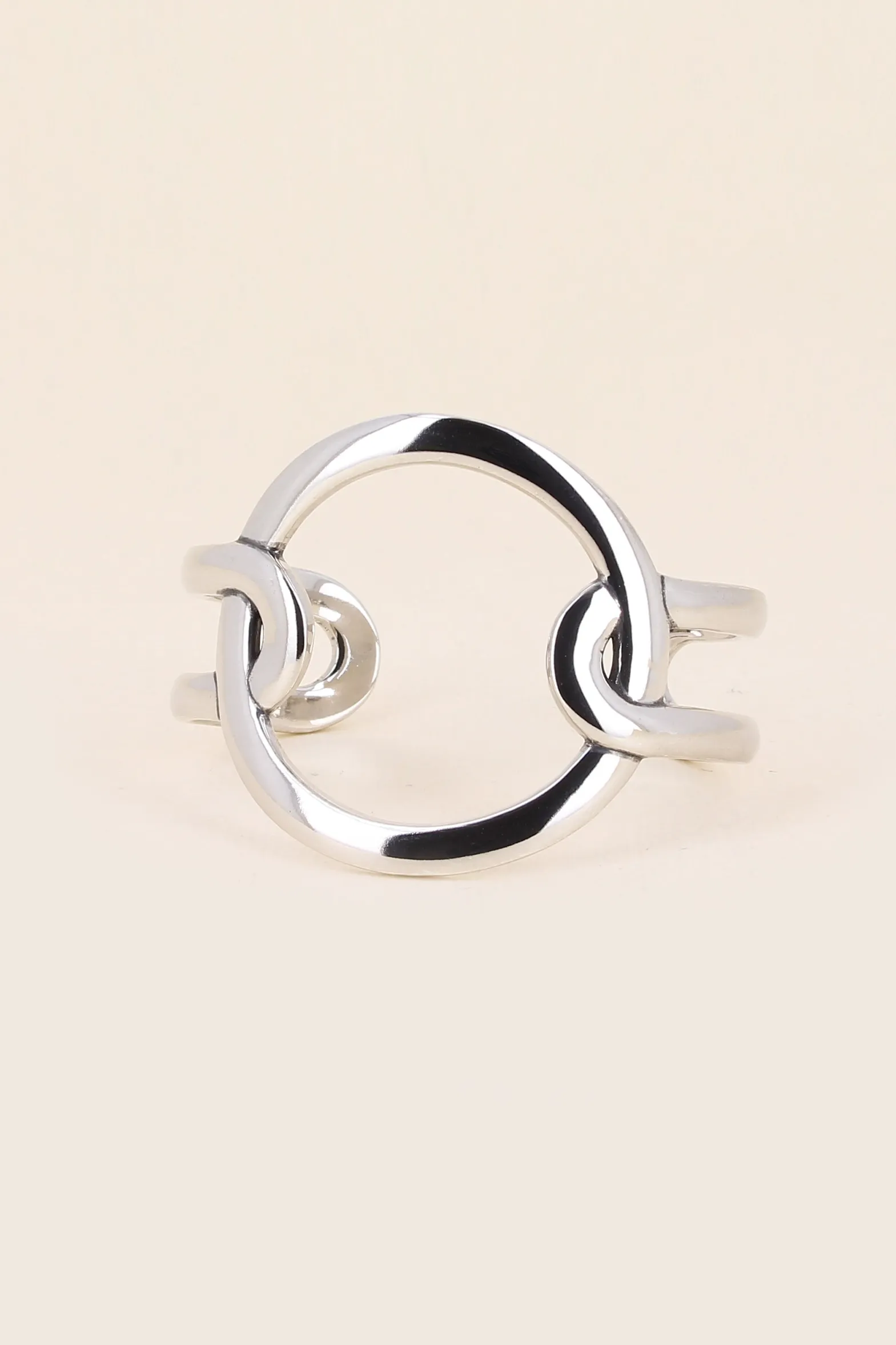 Philippe Audibert Bracelet Anneau Argente Fashion