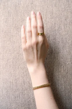 Philippe Audibert Bracelet Baptista Dore - Swarovski Light Colorado Topaz Best Sale