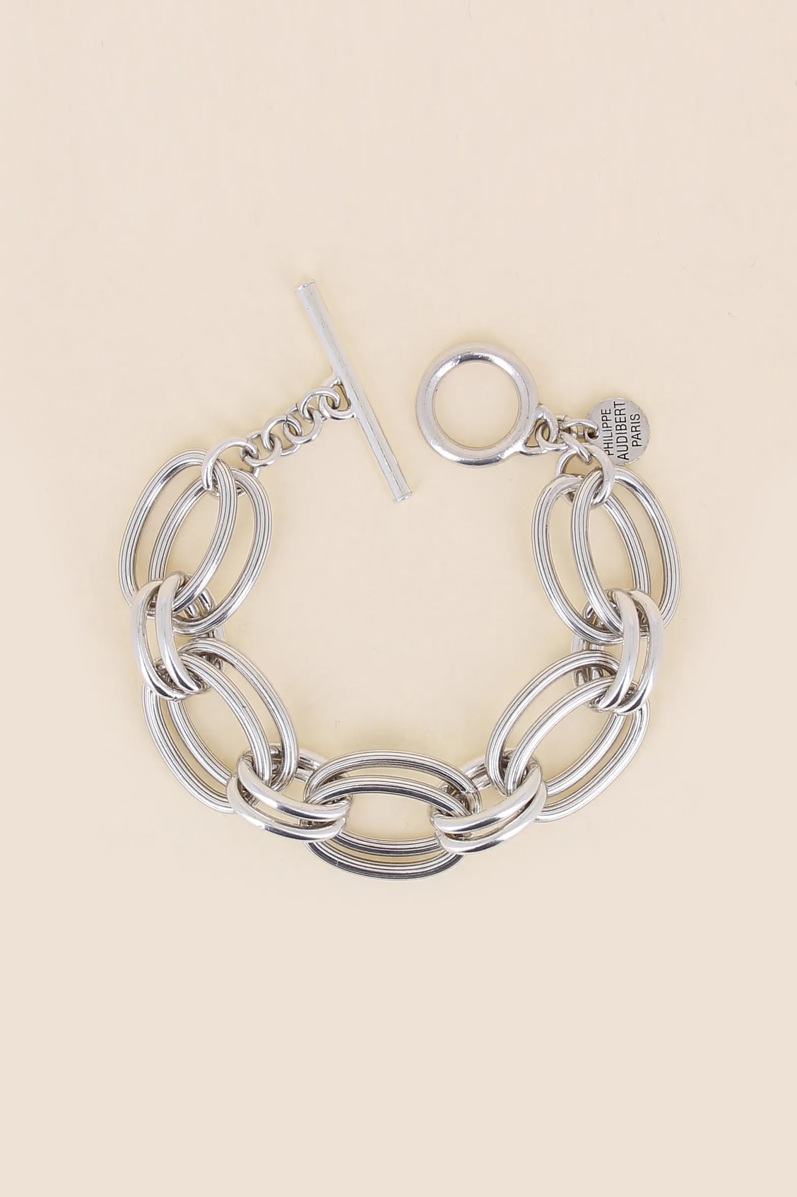 Philippe Audibert Bracelet Byron Gm Argente New