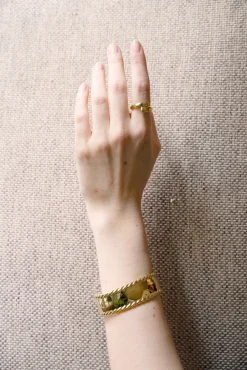 Philippe Audibert Bracelet Cesar Mm Dore New