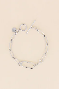 Philippe Audibert Bracelet Ena Double Argente Outlet
