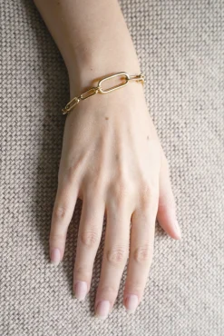 Philippe Audibert Bracelet Ena Double Dore Best