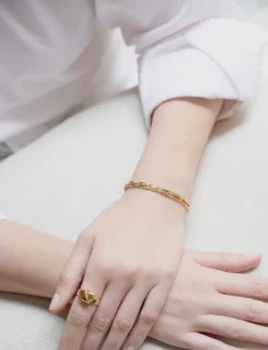 Philippe Audibert Bracelet Kristen Mix Dore Sale