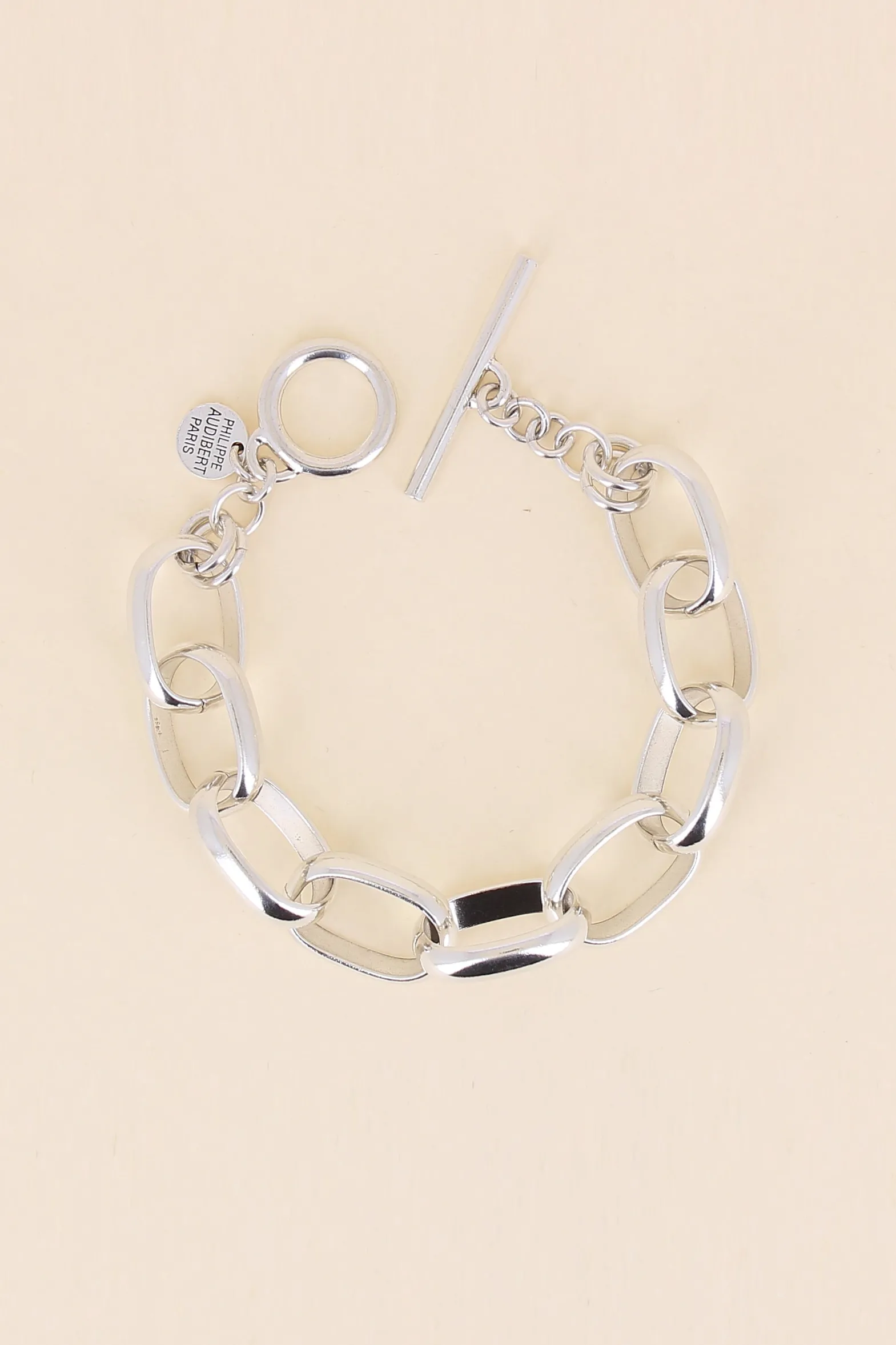 Philippe Audibert Bracelet Large Peran Argente Cheap