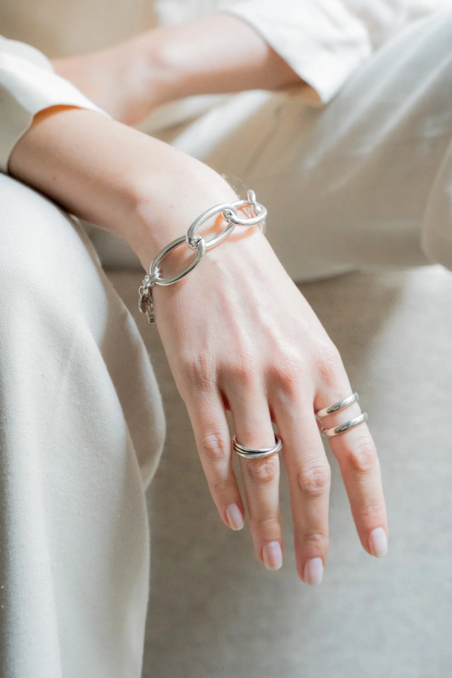 Philippe Audibert Bracelet Patxi Silver Plated Fashion