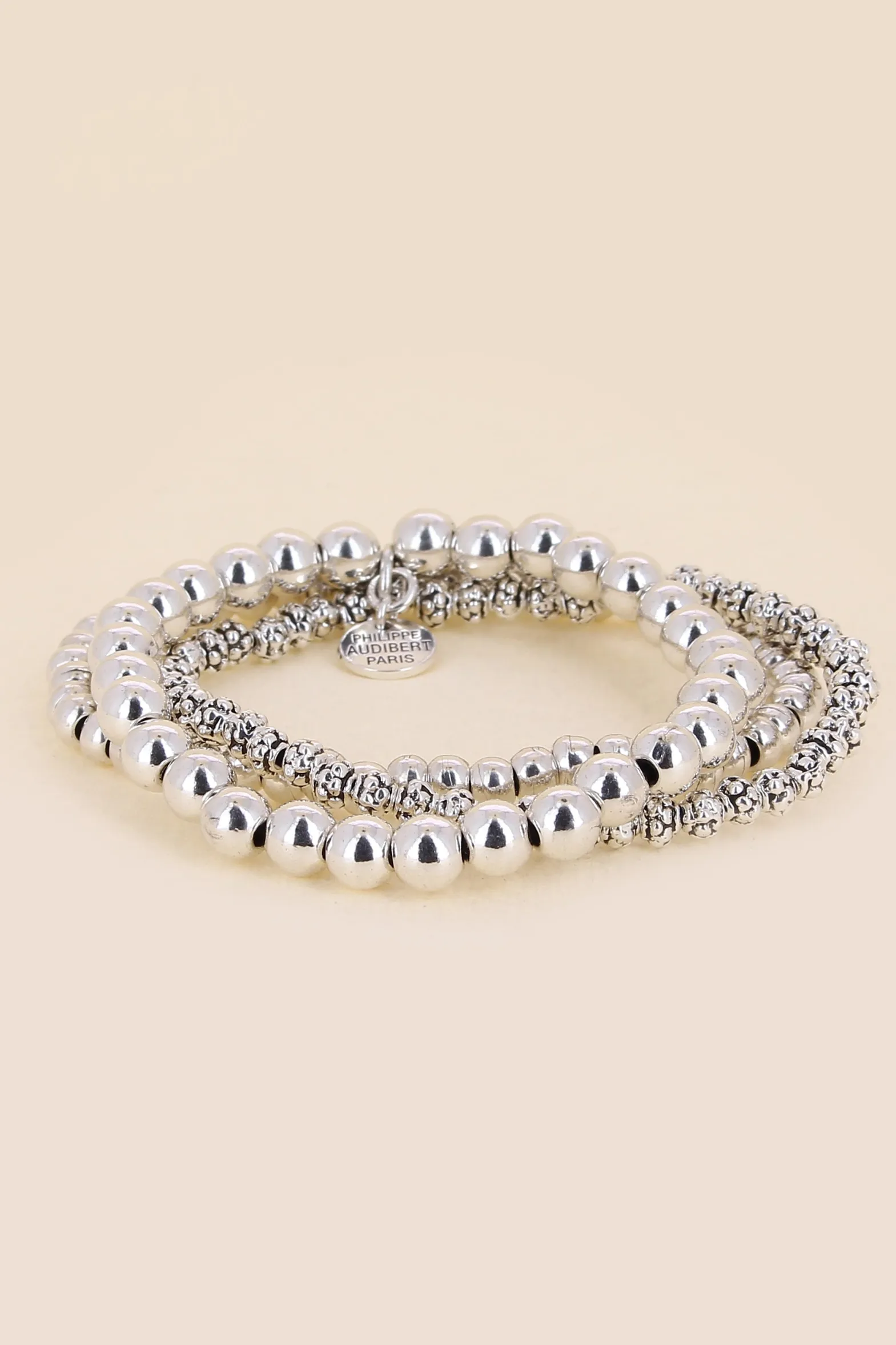 Philippe Audibert Bracelet Perles 3 Rows Cheap