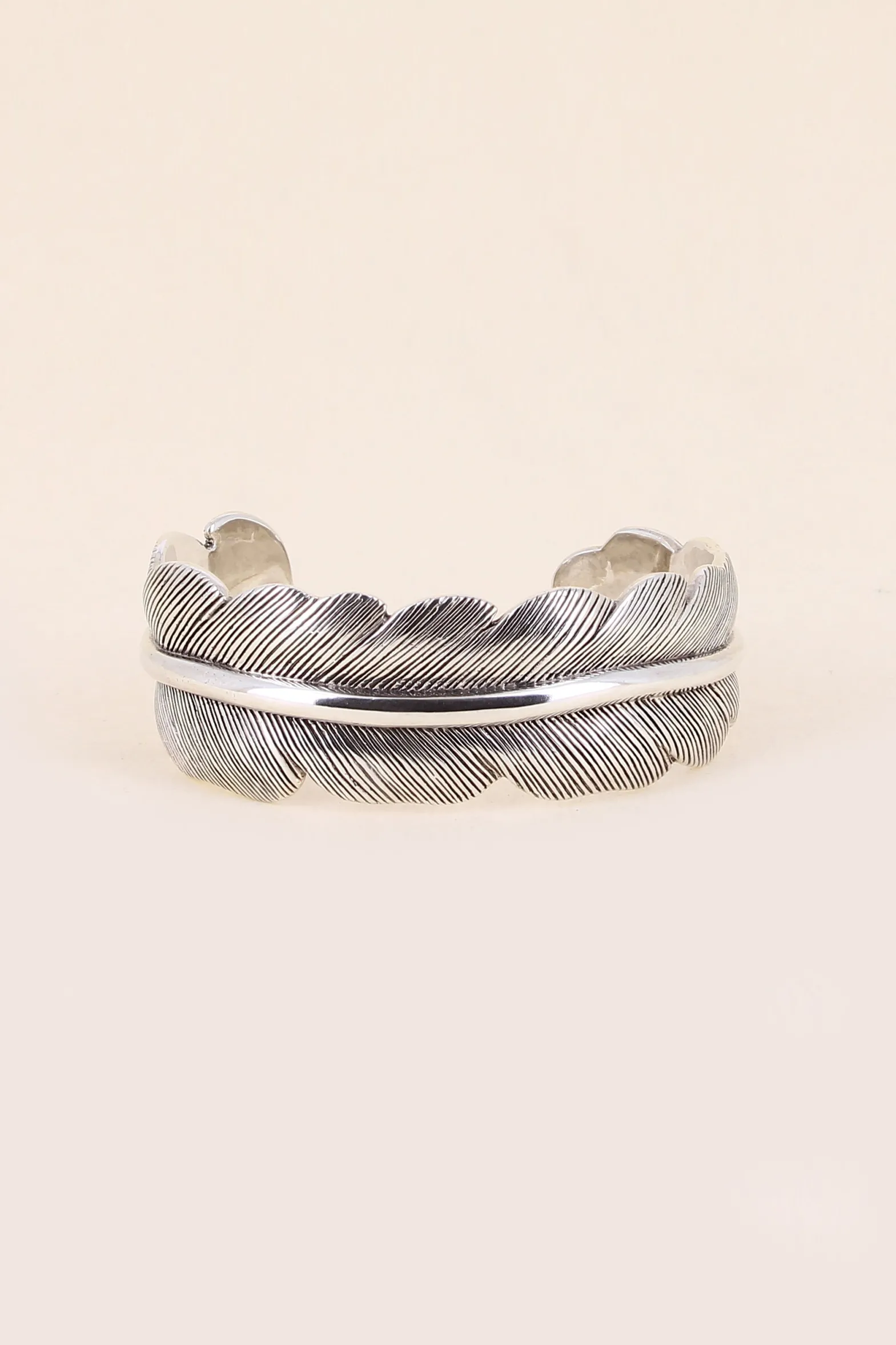 Philippe Audibert Bracelet Plume Argente Hot