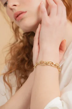 Philippe Audibert Bracelet Swane Gold Plated Shop