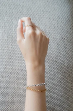 Philippe Audibert Bracelet Virgil Double Bicolore Best Sale