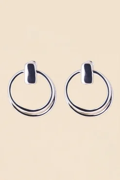 Philippe Audibert Clip Earrings Nevada Argente Clearance