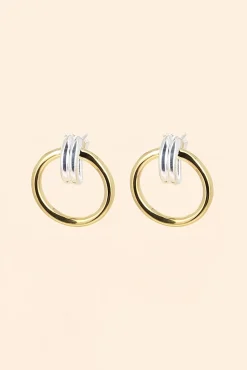 Philippe Audibert Earrings Ebba Bicolore Outlet