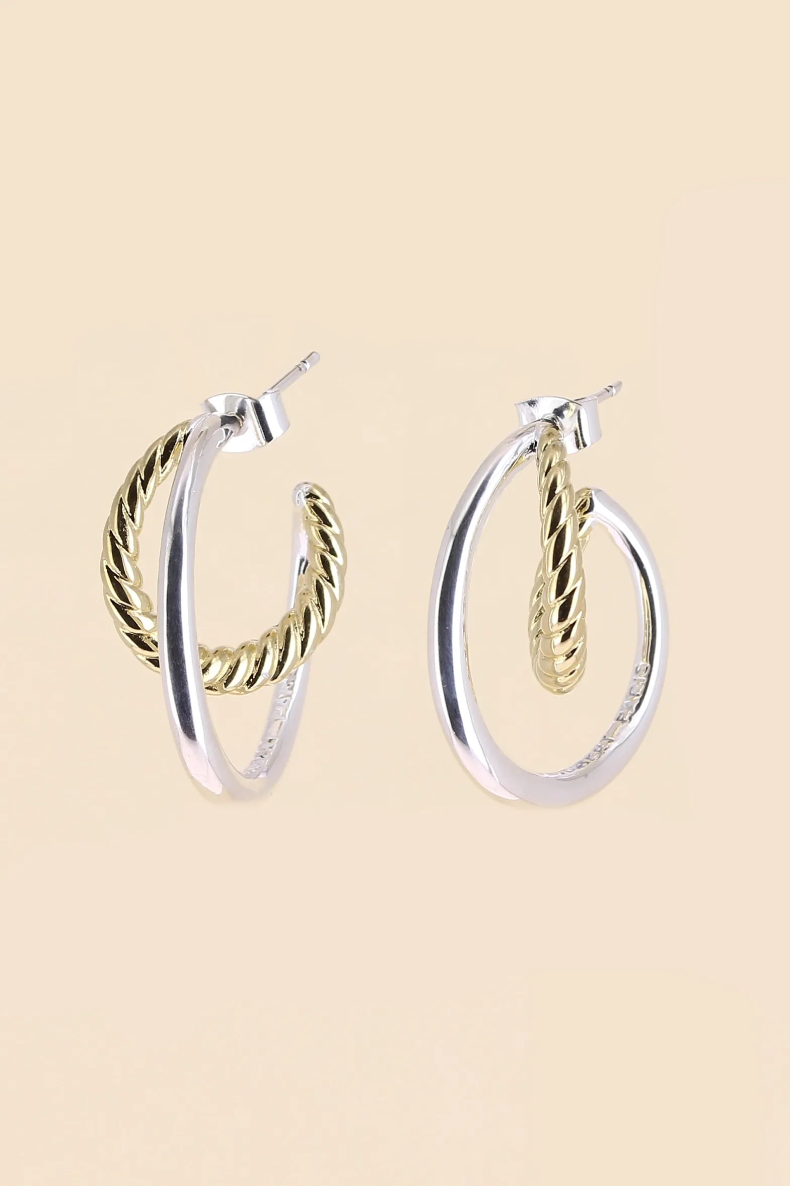 Philippe Audibert Earrings Jane Gm Bicolore Clearance