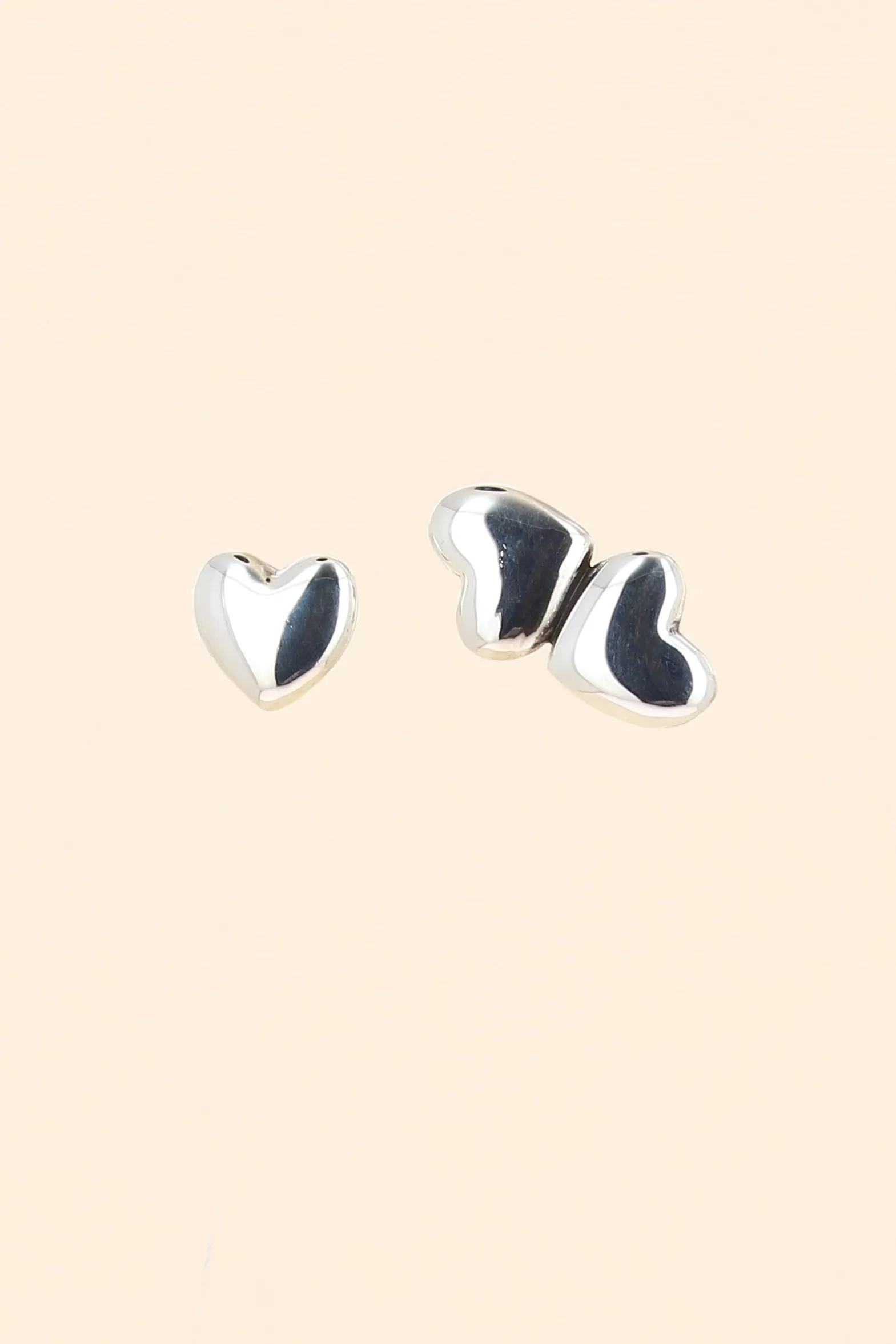 Philippe Audibert Earrings Wanda Double Coeur Flash Sale