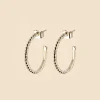 Philippe Audibert Hoop Earrings Abott Dore Clearance