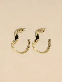 Philippe Audibert Hoop Earrings Clea Dore Fashion