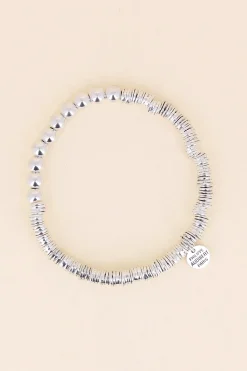 Philippe Audibert Men Bracelet Striated Beads Cheap