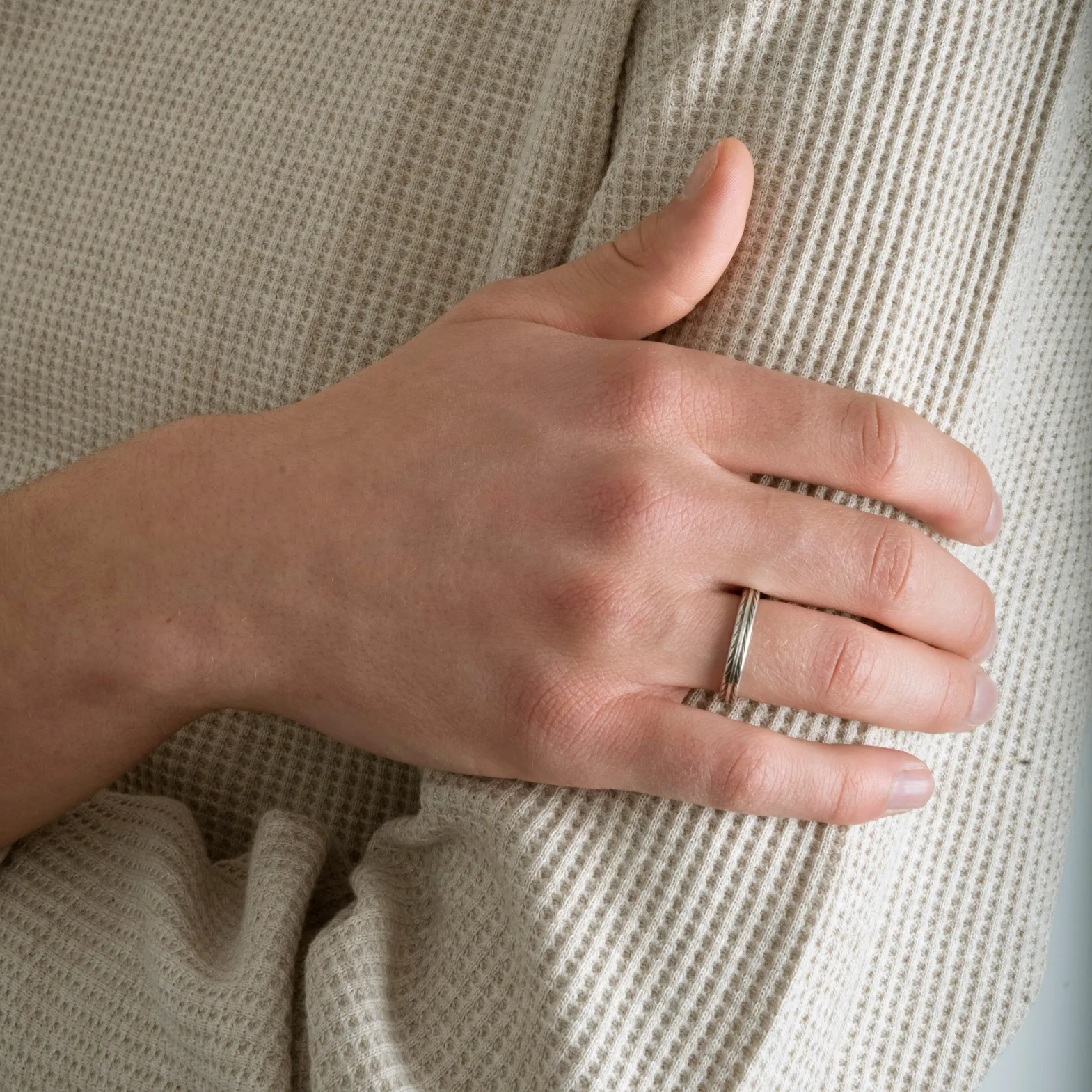 Philippe Audibert Men Ring Ash Discount