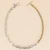 Philippe Audibert Necklace Chain Double Peran Bicolore Sale
