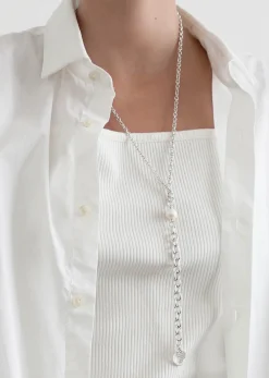 Philippe Audibert Necklace Claire Pearl New