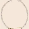 Philippe Audibert Necklace Ena Double Bicolore Fashion