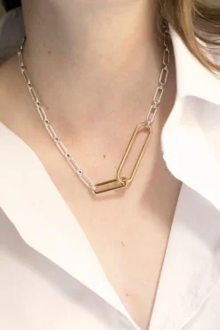Philippe Audibert Necklace Ena Double Bicolore Fashion