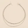 Philippe Audibert Necklace Kristen Mix Argente Flash Sale