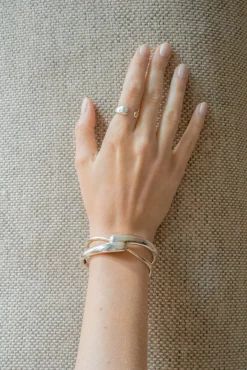 Philippe Audibert Ring Anne Domed Argente Outlet