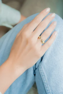 Philippe Audibert Ring Anne Domed Argente Outlet