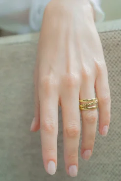 Philippe Audibert Ring Fillan Right Dore Clearance