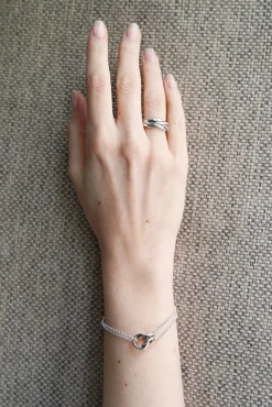 Philippe Audibert Ring Mira Argente Hot