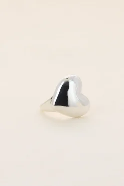 Philippe Audibert Ring Wanda Simple Coeur Gm Argente Sale